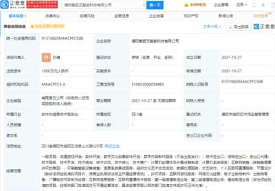 愛奇藝布局西南數字文創產業，于德陽成立新公司聚焦動漫游戲開發